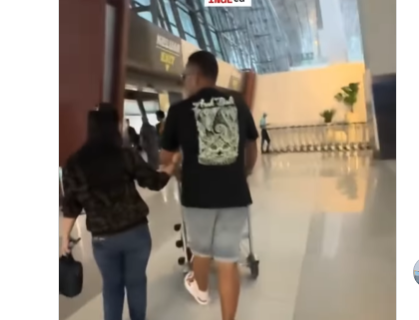 seorang wanita memergoki suami selingkuh